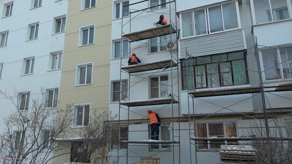 Работы в рамках капитального ремонта в доме 28 в 1-ом Советском переулке близятся к завершению