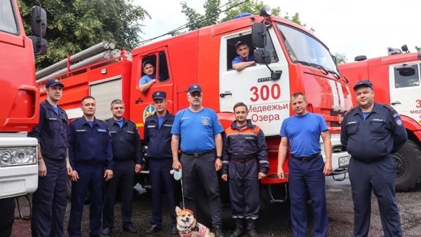 В пожарно-спасательной части в Медвежьих Озёрах состоялся день открытых дверей