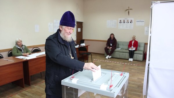 Благочинный Щёлковского церковного округа протоиерей Андрей Ковальчук принял участие в голосовании