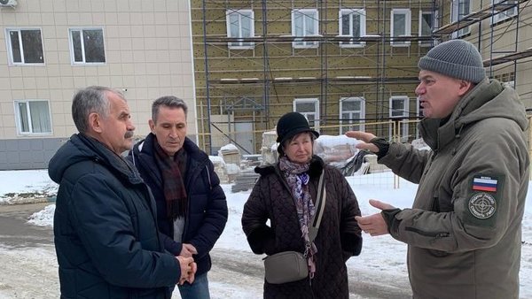 Владимир Шапкин посетил корпус Щёлковской областной больницы