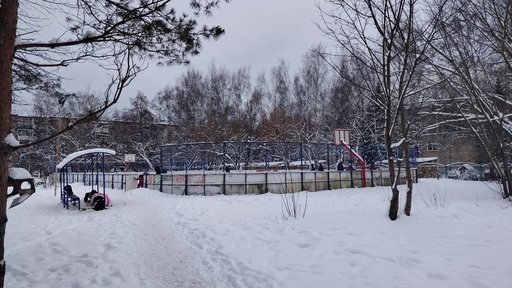 Каток по адресу г. Фрязино, ул. Полевая, д. 3