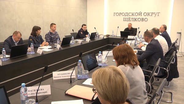 Комиссия по профилактике преступлений состоялась в администрации г.о. Щёлково