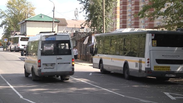 Выделенная полоса для автобусов появилась на въезде в микрорайон Щёлково-7