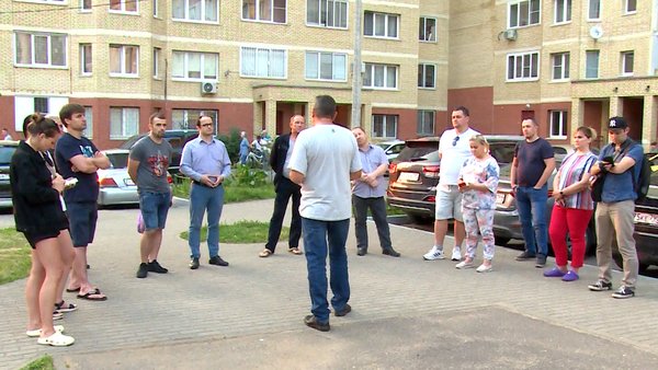 Депутат Павел Жуков встретился с жителями микрорайона Финский