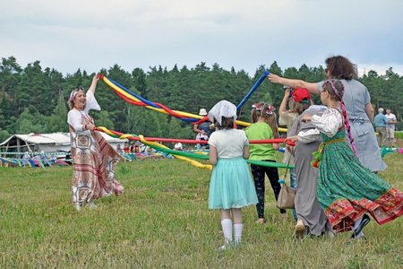 В Щёлкове состоялся семейный фестиваль «Венок традиций»