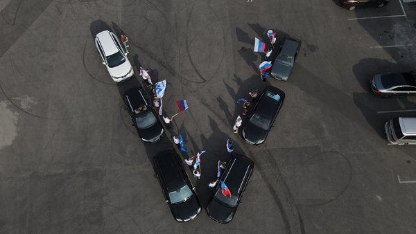 Автопробег V День флага