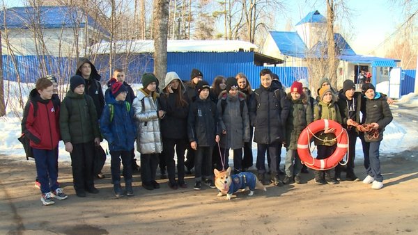 Щёлковские спасатели провели для ребят из гимназии №6 открытый урок