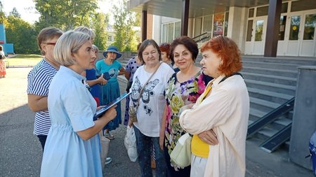 Марина Баева обсудила с жителями развитие городского округа Щёлково