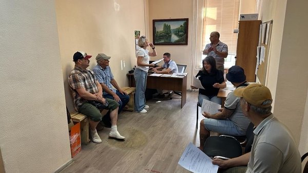 Марина Баева встретилась с коллективом управляющей компании