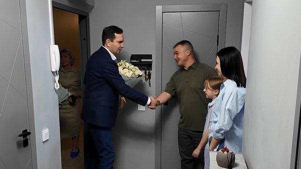 Глава в гостях у участника СВО
