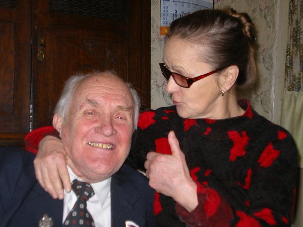Павел Борисович с любимой с женой Татьяной Александровной, 2007 год