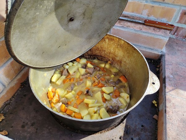 С картошкой и морковью веселей