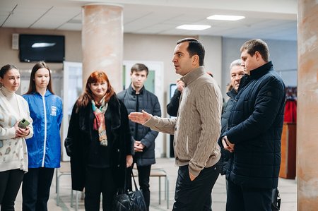 Глава городского округа Щёлково Андрей Булгаков проверил результаты ремонта в ДК имени Чкалова.