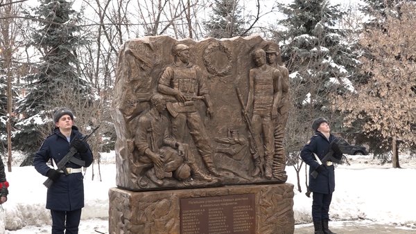 В Щёлкове в День памяти о россиянах, исполнявших служебный долг за пределами Отечества, состоялась церемония открытия памятника «Погибшим участникам боевых действий в локальных конфликтах»