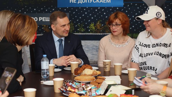 В День Космонавтики координатор женского движения «Единой России» встретилась с семьями мобилизованных