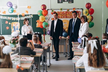 В Щёлкове 1 сентября открыли долгожданную школу в Финском