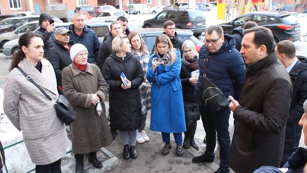 Глава Андрей Булгаков встретился с жителями микрорайона Жегалово