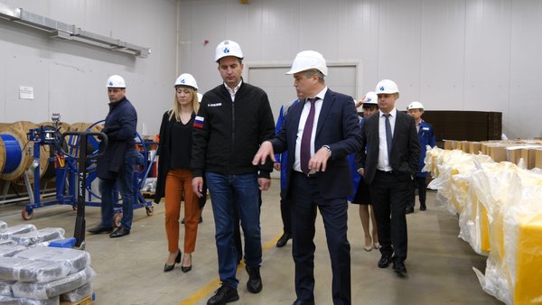 Глава округа Андрей Булгаков пообщался с руководством и сотрудниками АО «Трубопроводные системы и технологии»