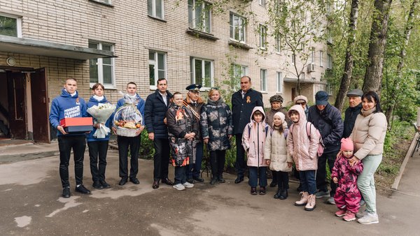 Поздравление ветерана БУЛГАКОВ А А