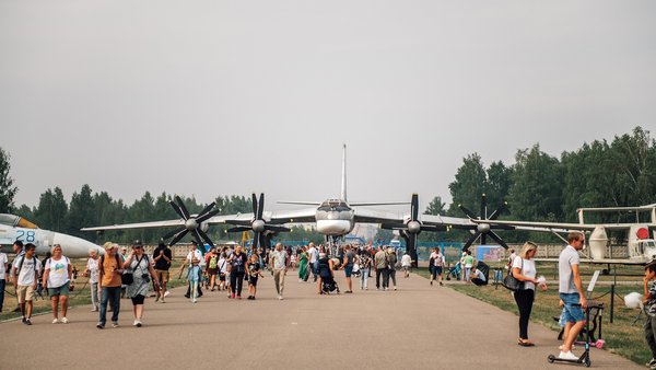 День открытых дверей и авиамодельный фестиваль прошли в Центральном музее ВВС в Монине