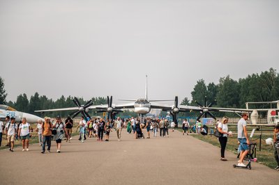 День открытых дверей и авиамодельный фестиваль прошли в Центральном музее ВВС в Монине