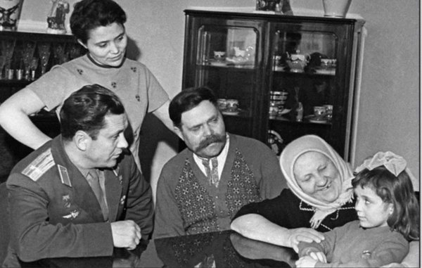 Родители Павла Поповича