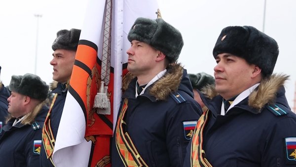 Накануне Дня защитника Отечества на аэродроме Чкаловский состоялось торжественное построение