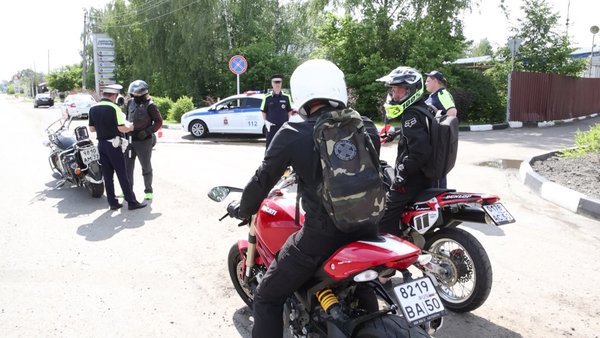 Сотрудники Госавтоинспекции провели в минувшие выходные профилактическое мероприятие «Мотоциклист»