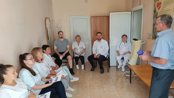 Встреча с коллективом Загорянской поликлиники
