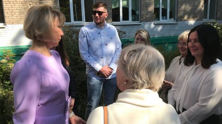 Елена Вороницына встретилась с жителями в Щёлкове