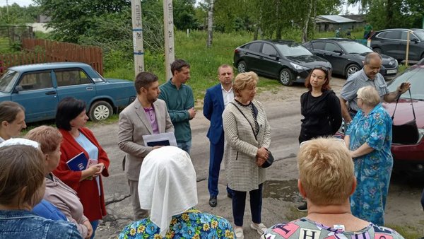 Встреча с жителями МКД в Еремино