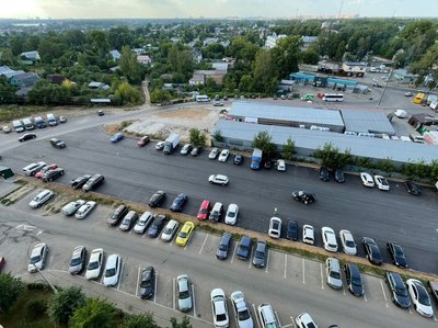 В микрорайоне Финский появилась долгожданная парковка на 200 машин.