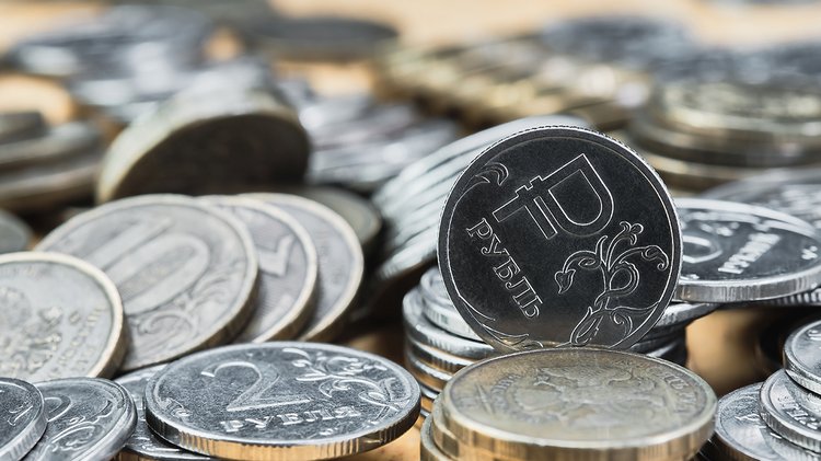 background-blurry-out-focus-bokeh-pasteurization-coins-russian-ruble-table-change-exchange-rate-ruble-idea-economic-news-banner
