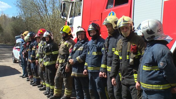Учения по тушению лесных пожаров состоялись в Щёлкове