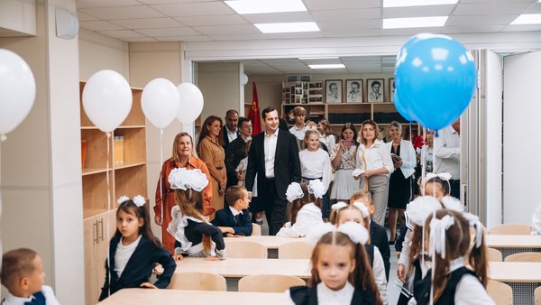 Глава городского округа Щелково в школе № 21
