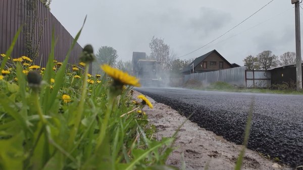 Протяженность этого участка дороги – 160 метров, площадь покрытия – 755 кв.м