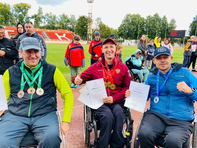 В Щёлкове завершился Чемпионат области по лёгкой атлетике среди лиц с поражением ОДА, спорта слепых и спорта глухих.