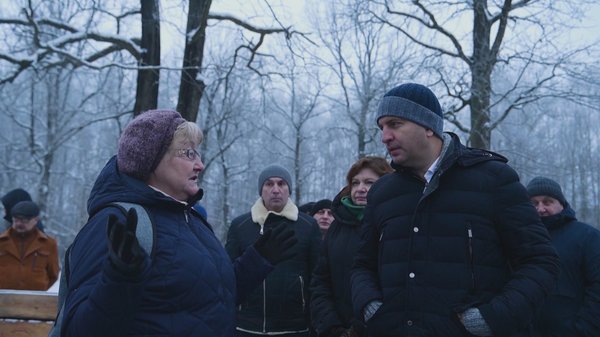 Андрея Булгакова поблагодарили за благоустройство территории у Барских прудов