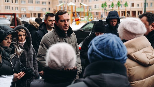 Андрей Булгаков встретился с жителями микрорайона Финский