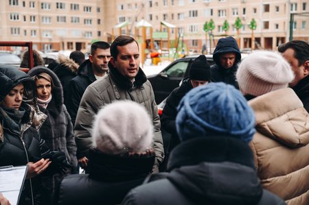 Андрей Булгаков встретился с жителями микрорайона Финский