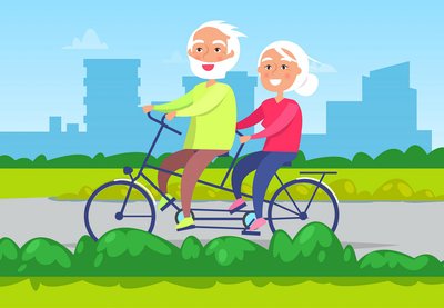 Участники проекта «Активное долголетие» могут воспользоваться бесплатным прокатом велосипеда в рамках «Доброго часа».