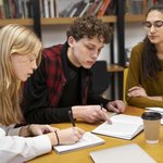 students-working-study-group