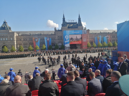 Члены местного политического совета Щёлковской «Единой России» побывали на Параде Победы на Красной Площади