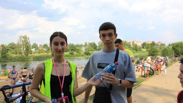 Восстанавливаем водный баланс у посетителей Щёлковского парка
