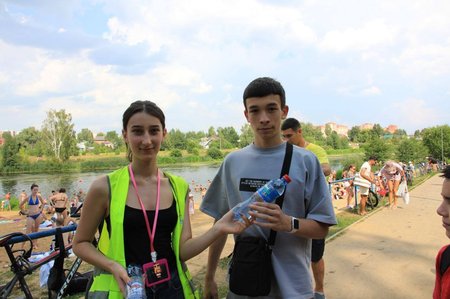 Восстанавливаем водный баланс у посетителей Щёлковского парка